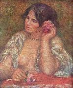 Pierre-Auguste Renoir Gabriele mit Rose Spain oil painting artist